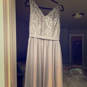 Bridesmaid Dress - grey